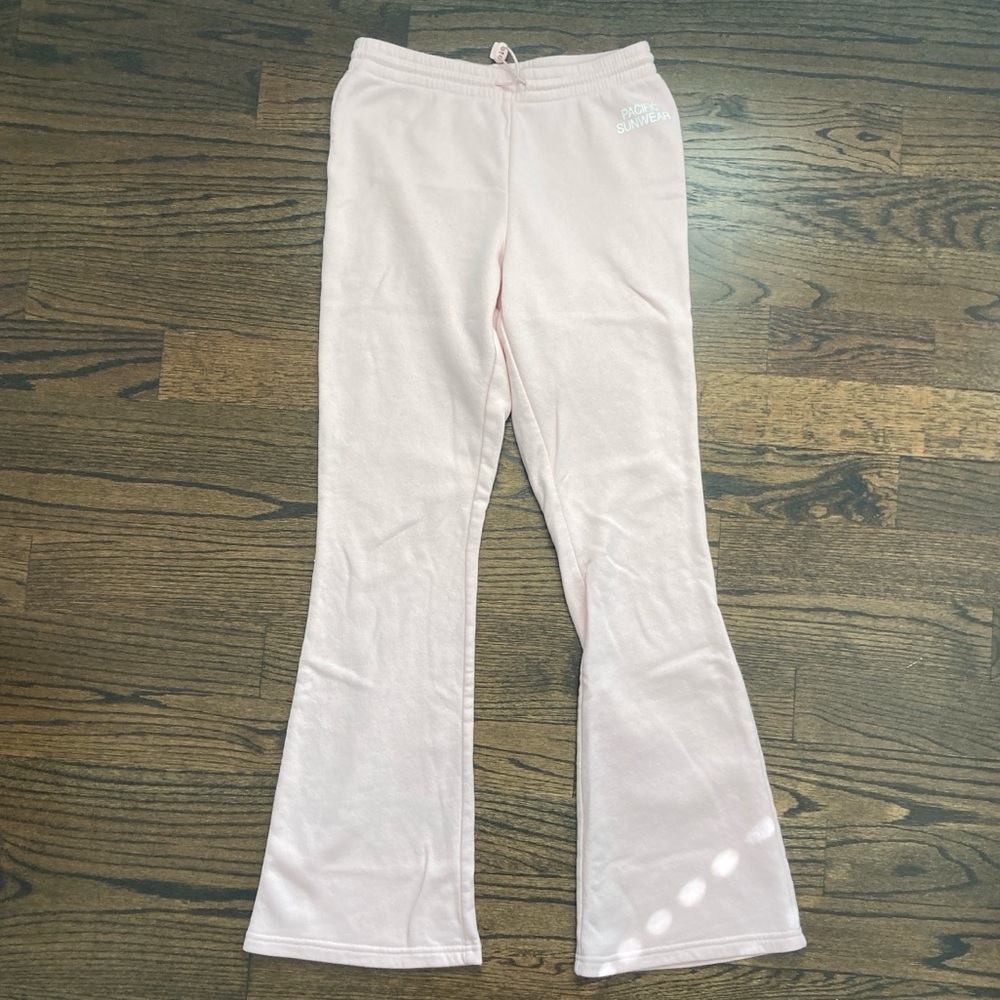 Hollister Light Pink Flare Pants
